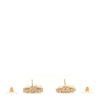 Chanel Baguette Crystal CC Drop Earrings Multi 3 of 5