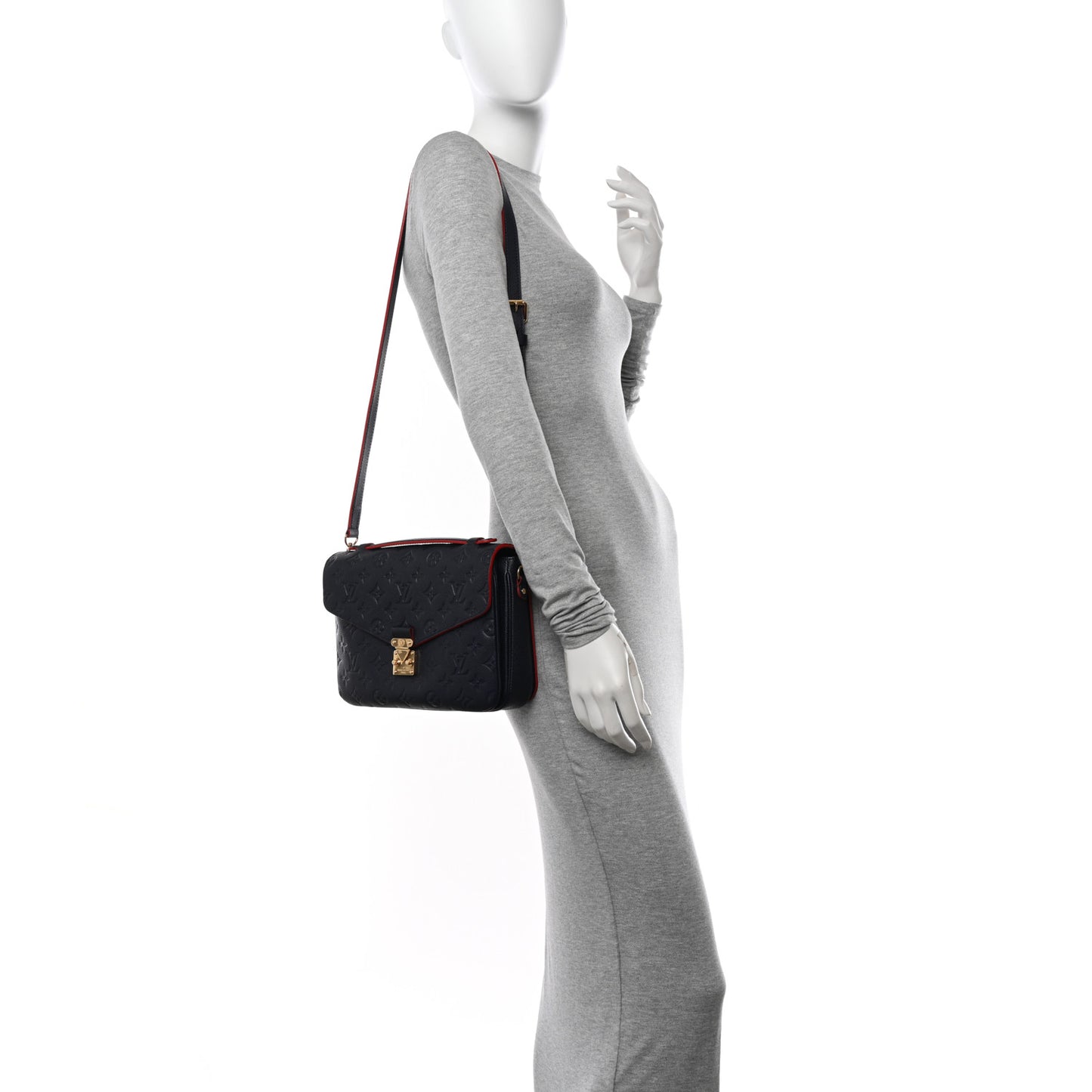 Empreinte Pochette Metis Marine Rouge