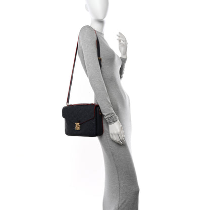 Louis Vuitton Empreinte Pochette Metis Marine Rouge 2 of 11