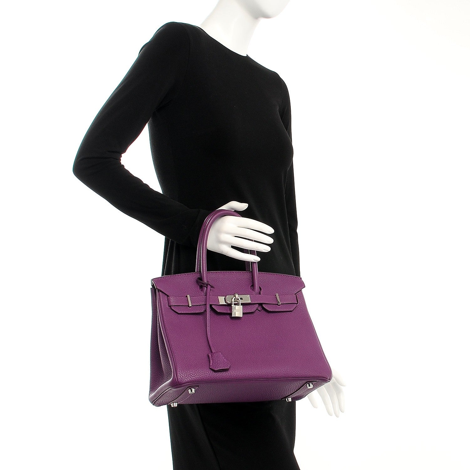 Hermes Togo Birkin 30 Anemone 2 of 26