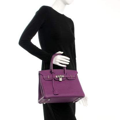 Hermes Togo Birkin 30 Anemone 2 of 26