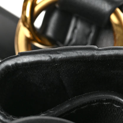 Christian Dior Calfskin CD Embossed Medium C'est Chain Bucket Bag Black 9 of 9