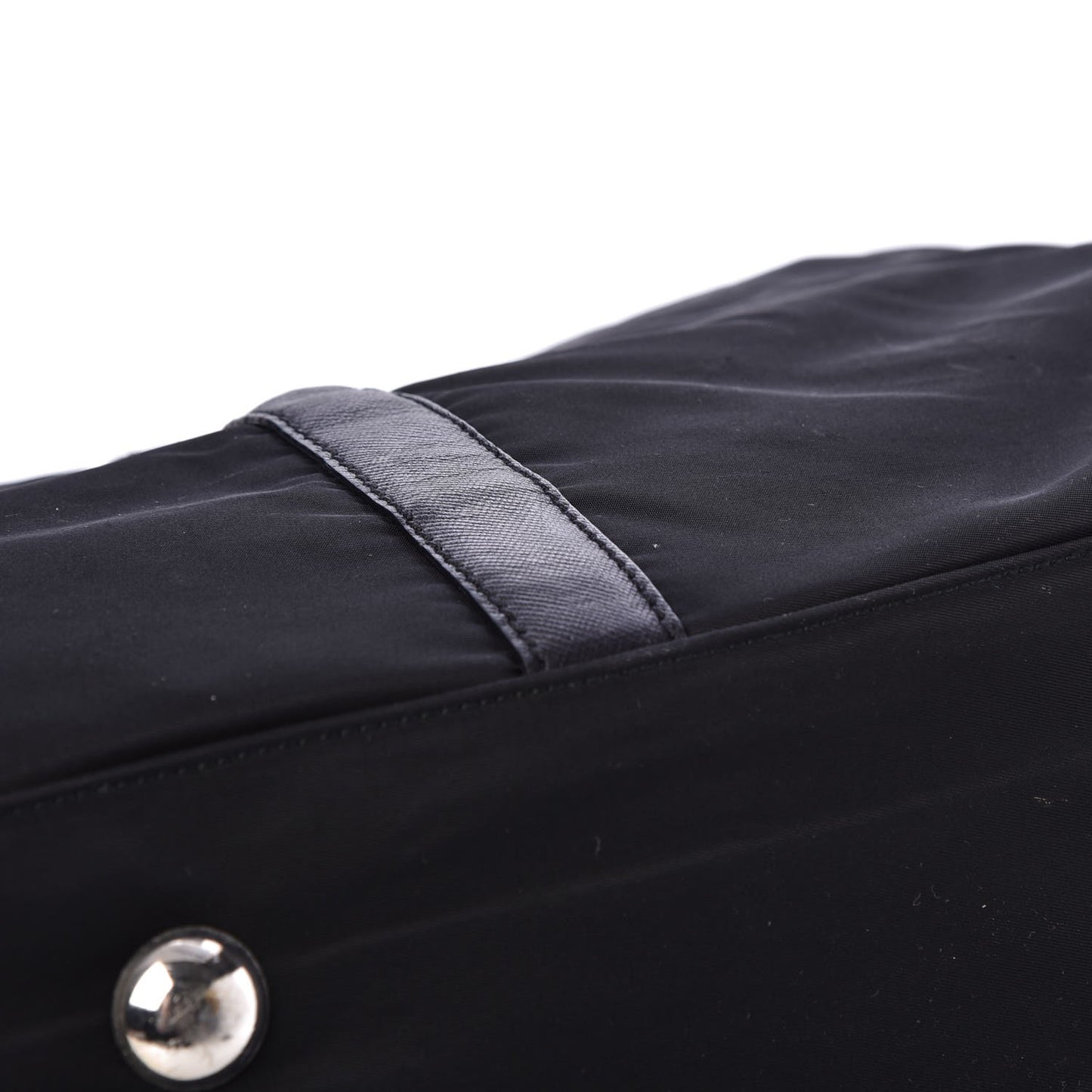 Tessuto Nylon Saffiano Weekender Black