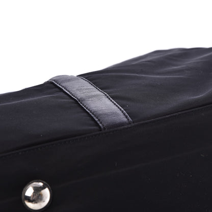 Prada Tessuto Nylon Saffiano Weekender Black 10 of 17