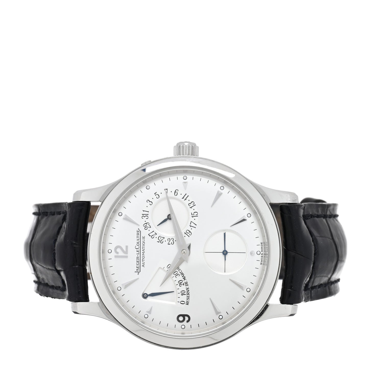 Stainless Steel Alligator 37mm Master Control Reserve de Marche Automatic Watch Q1378420