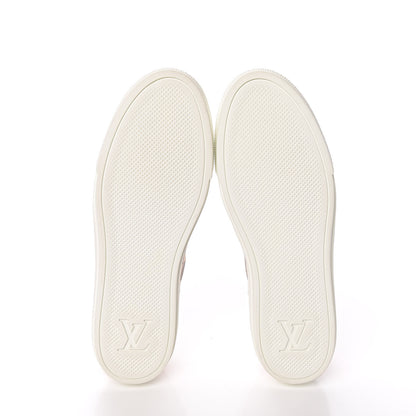 Louis Vuitton Damier Azur Stellar Sneakers 37.5 Rose Ballerine 5 of 9