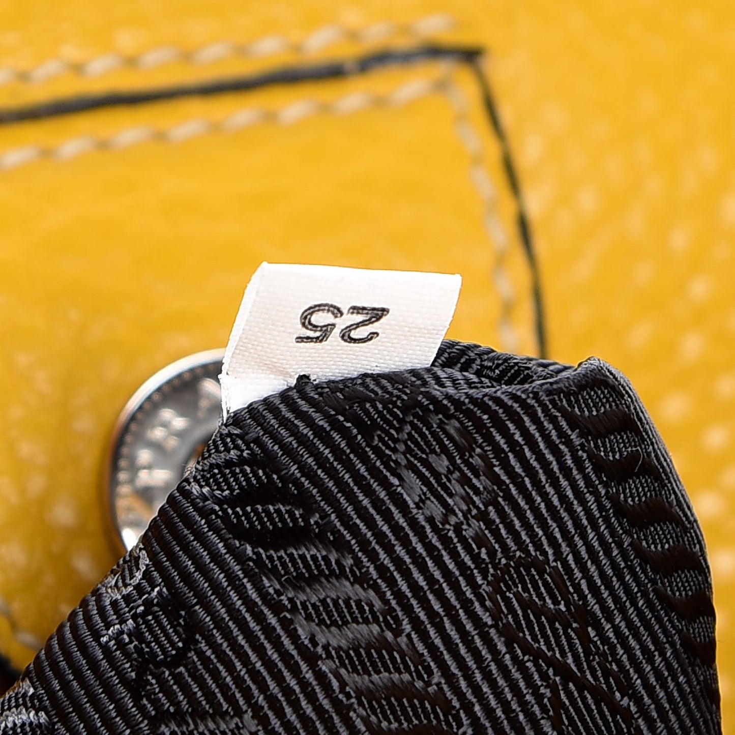 Vitello Daino Twin Pocket Tote Mimosa