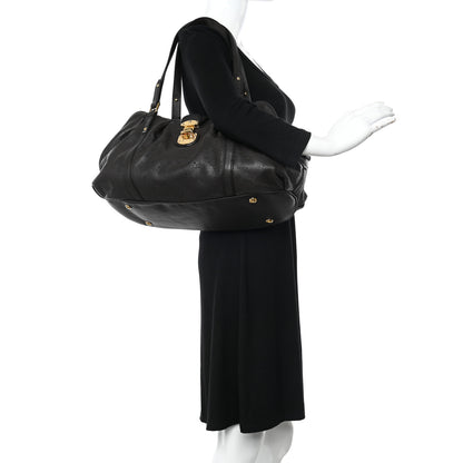 Louis Vuitton Mahina Lunar GM Chocolate 2 of 12