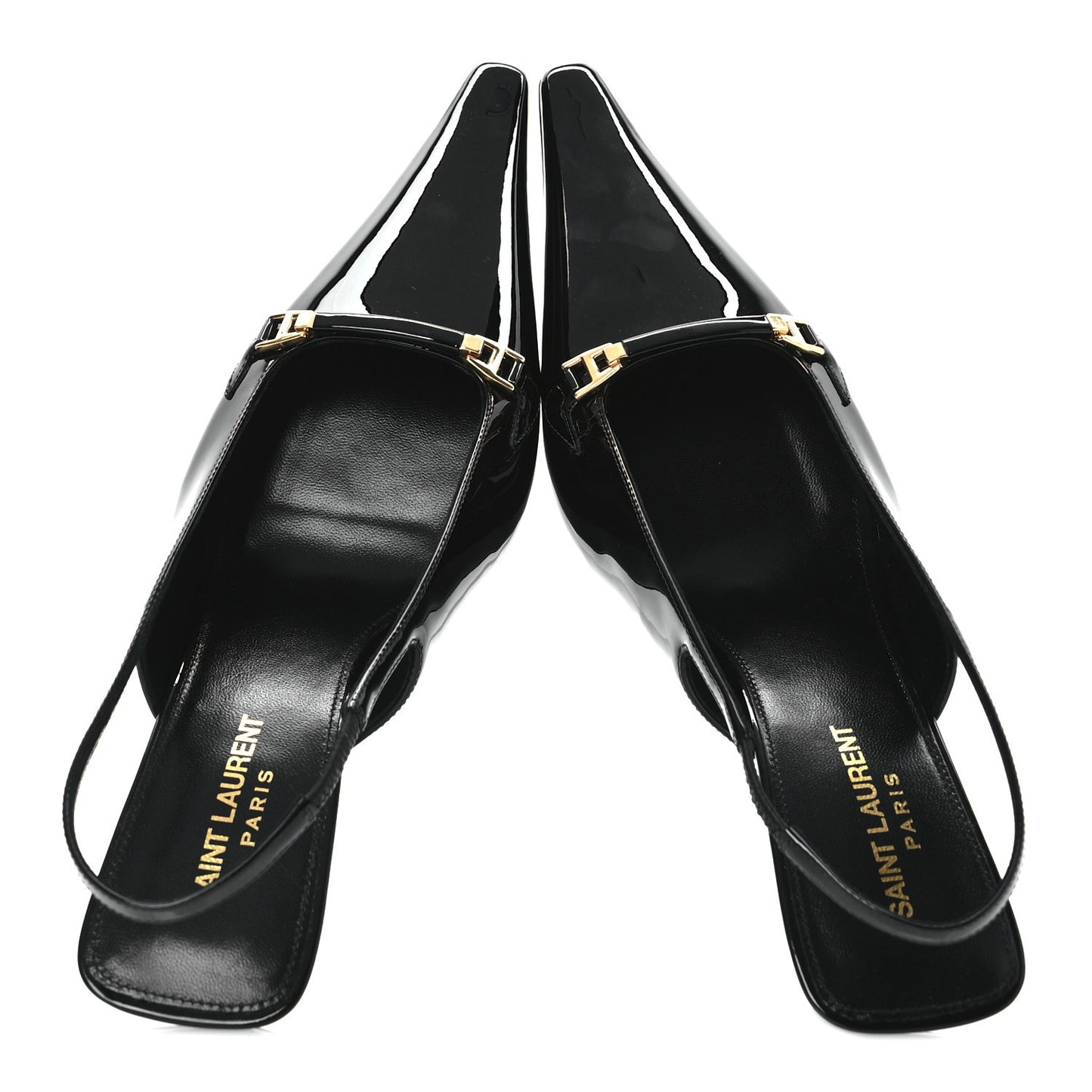Patent Carine 55 Slingback Pumps 37 Black
