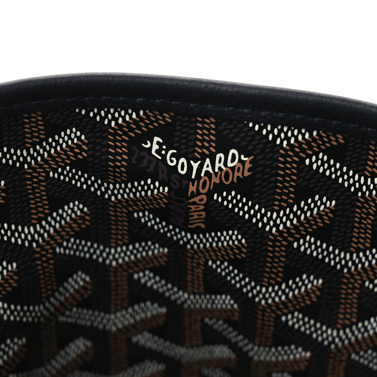 Goyard Goyardine Reversible Mini Anjou Black 12 of 19