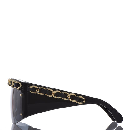 Chanel Chain Sunglasses 0026 Black 3 of 6