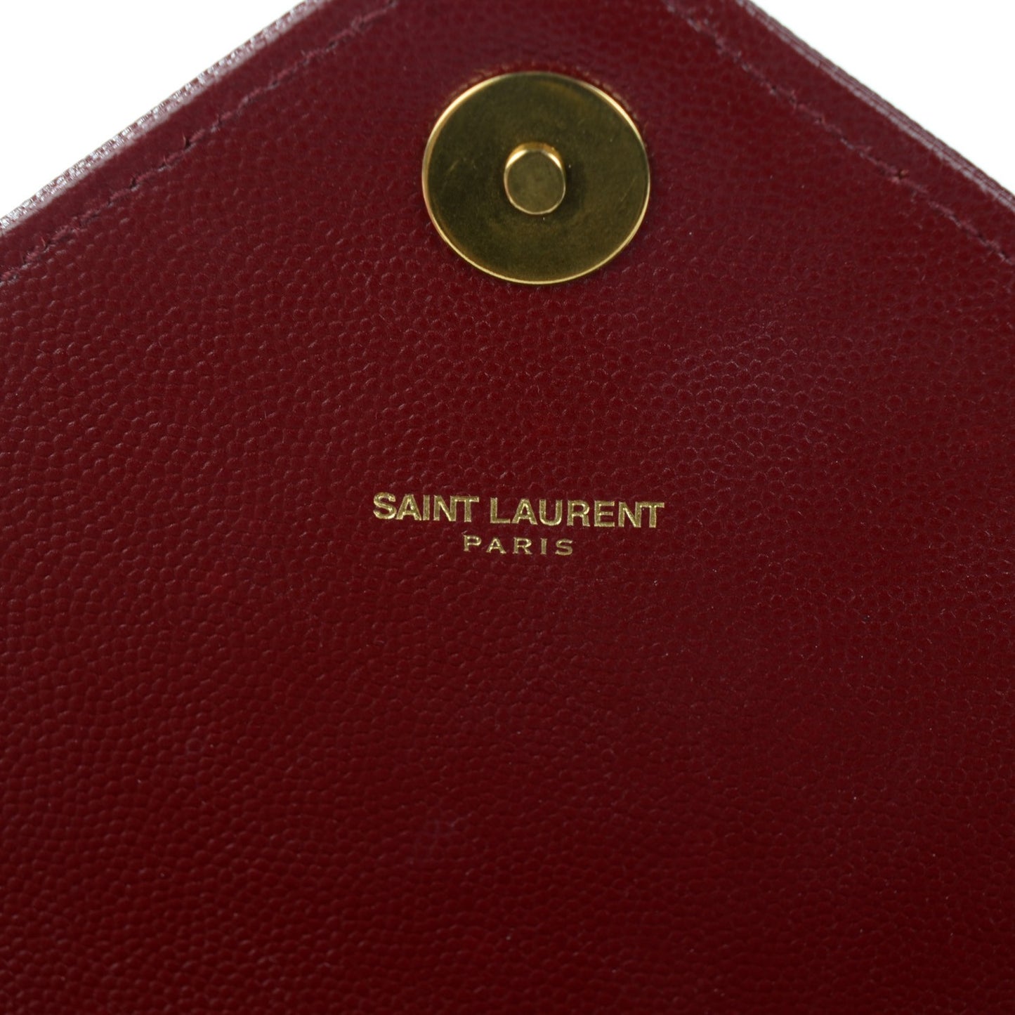 Grain De Poudre Matelasse Chevron Large Monogram Satchel Oxblood