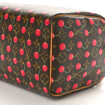 Louis Vuitton Monogram Cerises Speedy 25 10 of 10
