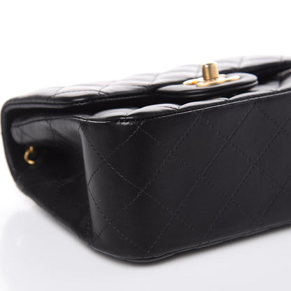 Chanel Lambskin Quilted Mini Square Flap Black 8 of 10