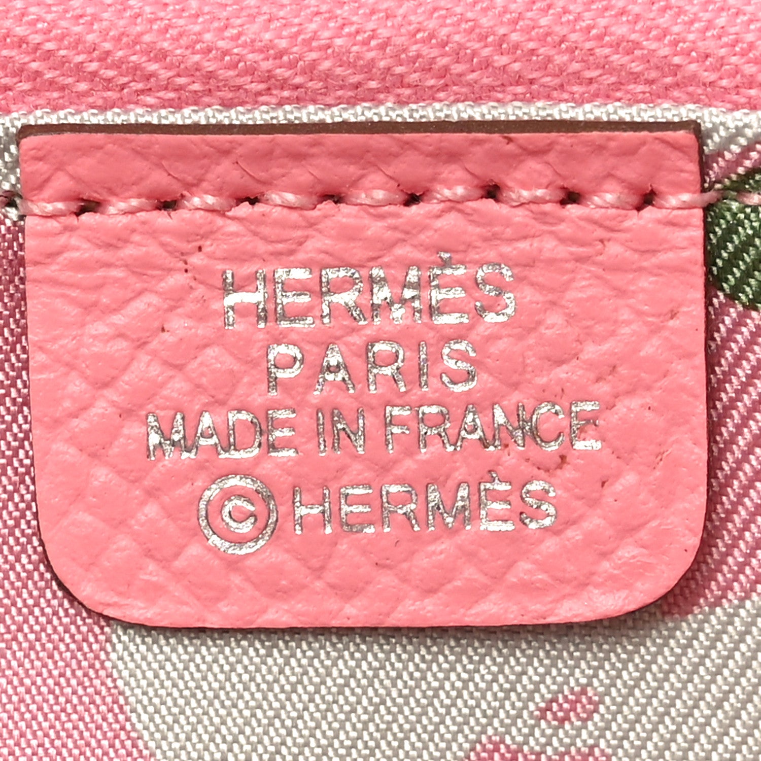 Hermes Epsom Silk'In Compact Wallet Rose Confetti 6 of 7