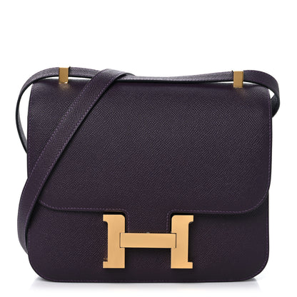 Hermes Epsom Constance 24 Raisin 1 of 11