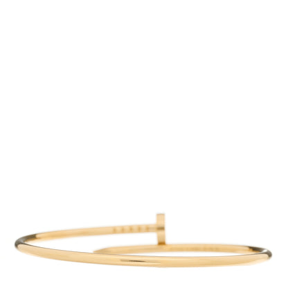 Cartier 18K Yellow Gold Small Juste Un Clou Bracelet 16 2 of 4