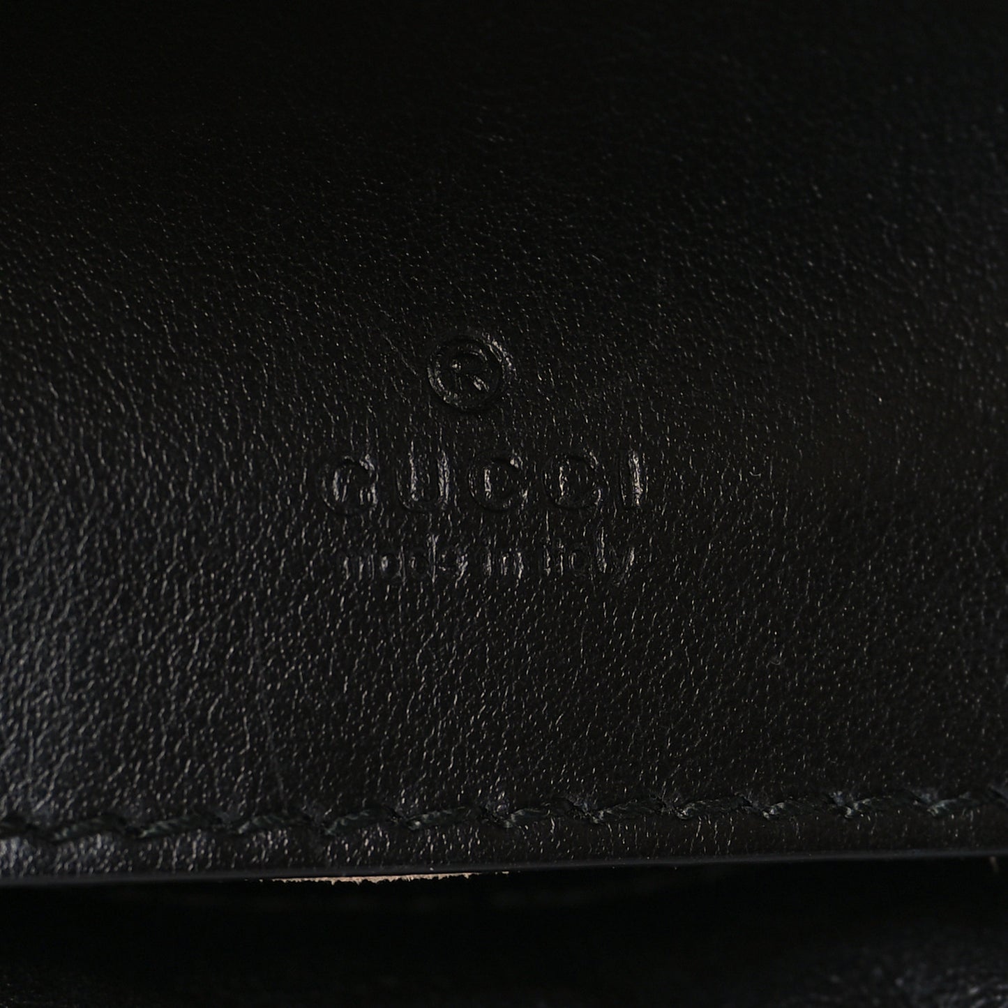 Calfskin Matelasse Mini GG Marmont 2.0 Bucket Bag Black