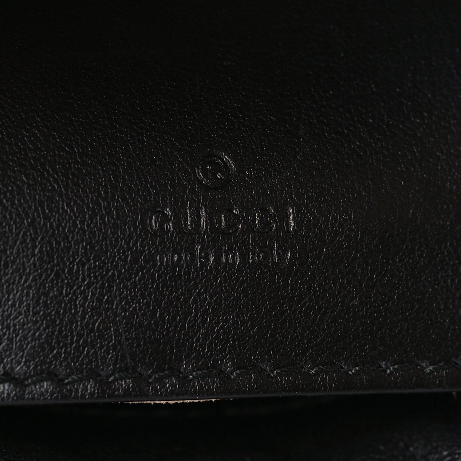 Gucci Calfskin Matelasse Mini GG Marmont 2.0 Bucket Bag Black 6 of 10