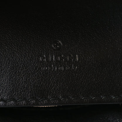 Gucci Calfskin Matelasse Mini GG Marmont 2.0 Bucket Bag Black 6 of 10
