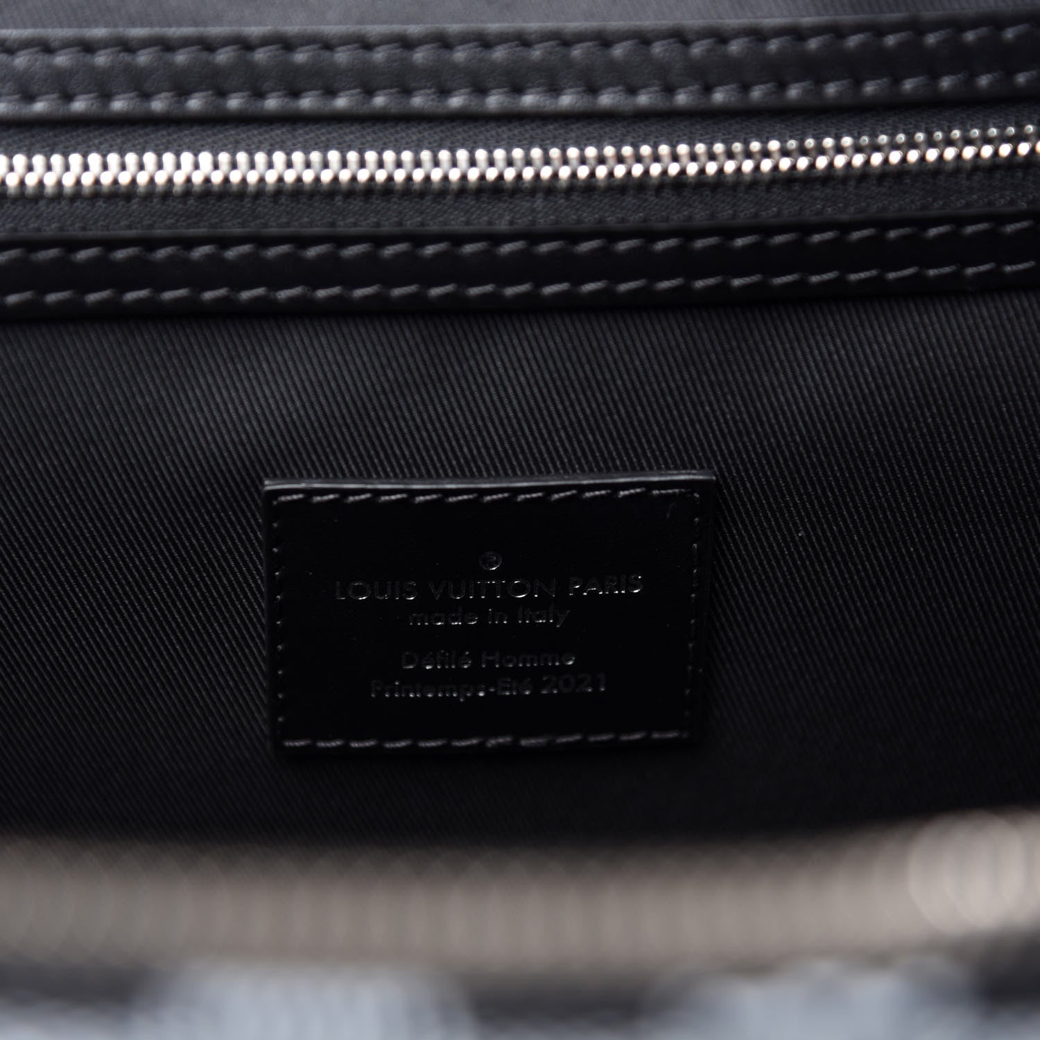 Louis Vuitton Damier Distorted Keepall Bandouliere 50 Black White 5 of 8
