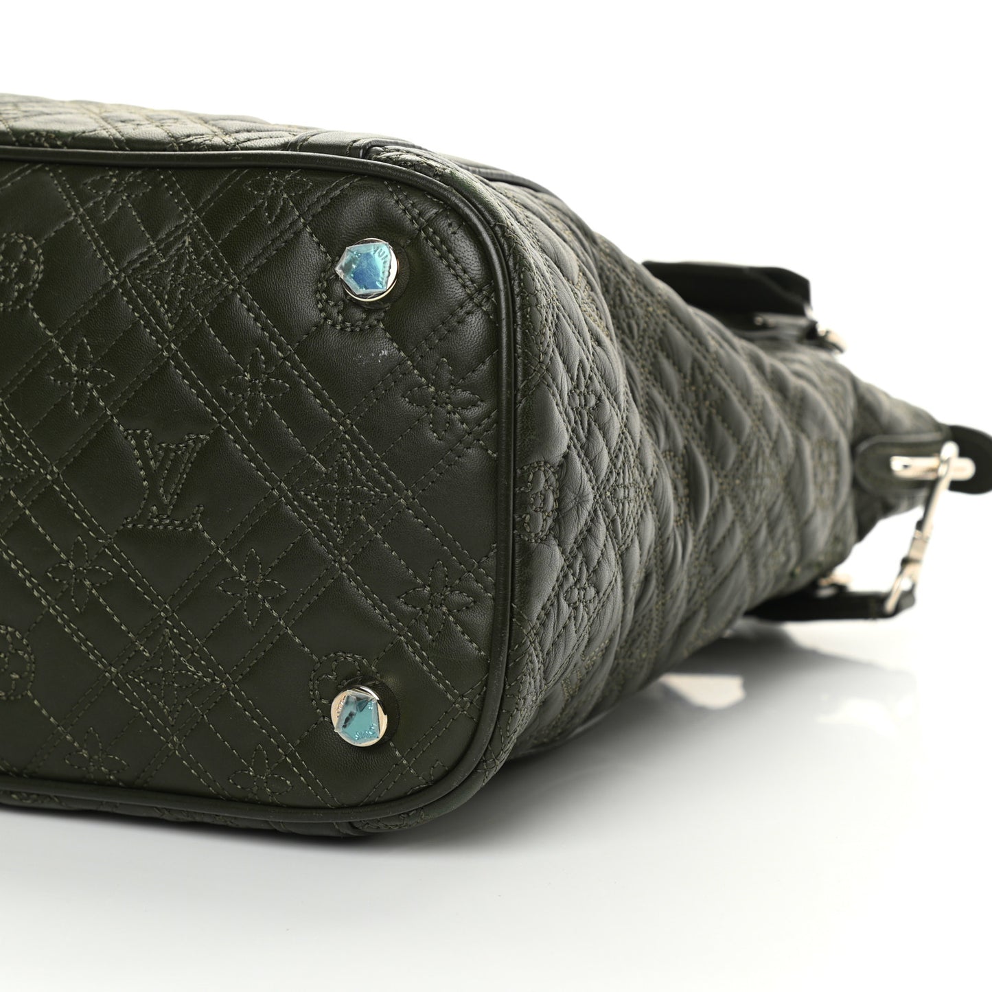 Monogram Lambskin Antheia Ixia PM Vert Bronze
