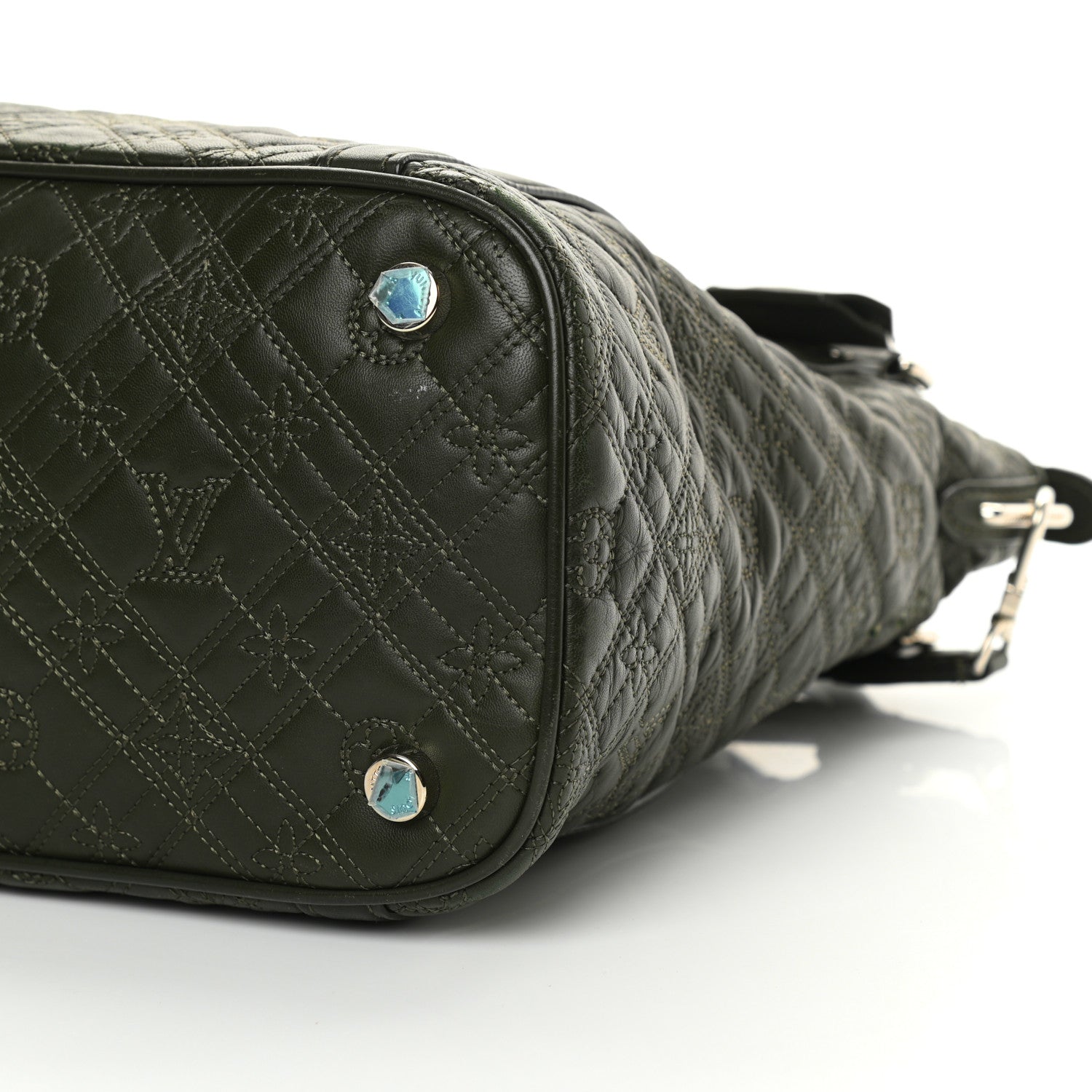 Louis Vuitton Monogram Lambskin Antheia Ixia PM Vert Bronze 10 of 12