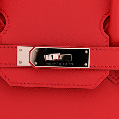 Hermes Epsom Birkin 30 Pivoine 21 of 21