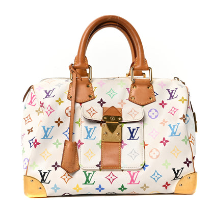Louis Vuitton Monogram Multicolor Speedy 30 White 1 of 10
