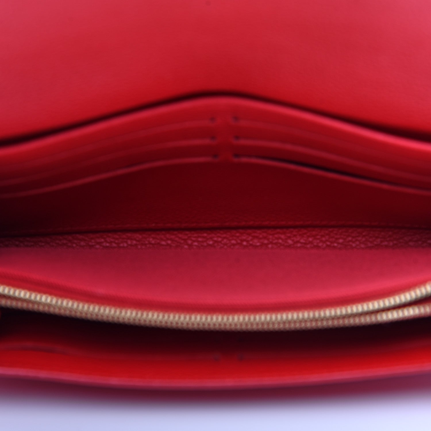 Louis Vuitton Calfskin Lockme Wallet Dahlia 5 of 11