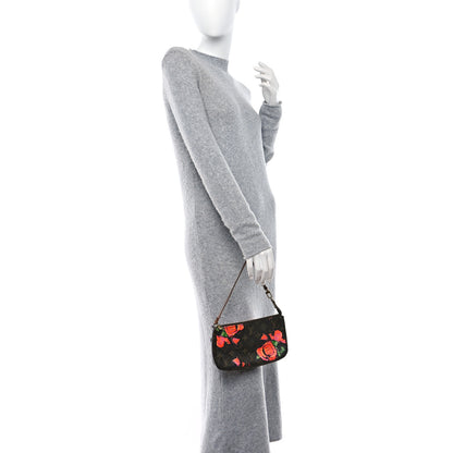 Louis Vuitton Monogram Roses Pochette Accessories 2 of 12