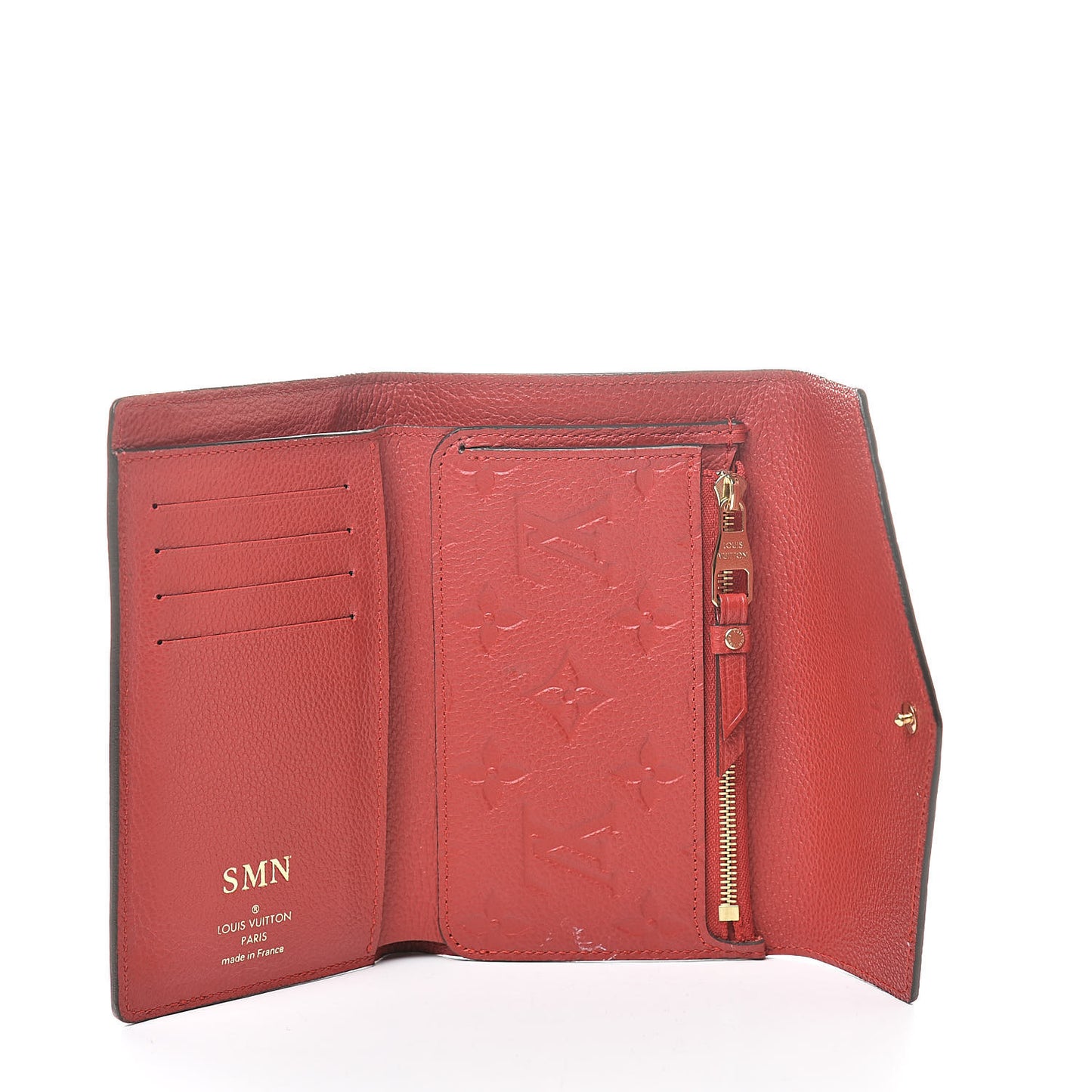Empreinte Compact Curieuse Wallet Cherry