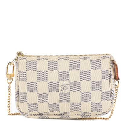 Louis Vuitton Damier Azur Mini Pochette Accessories 1 of 7
