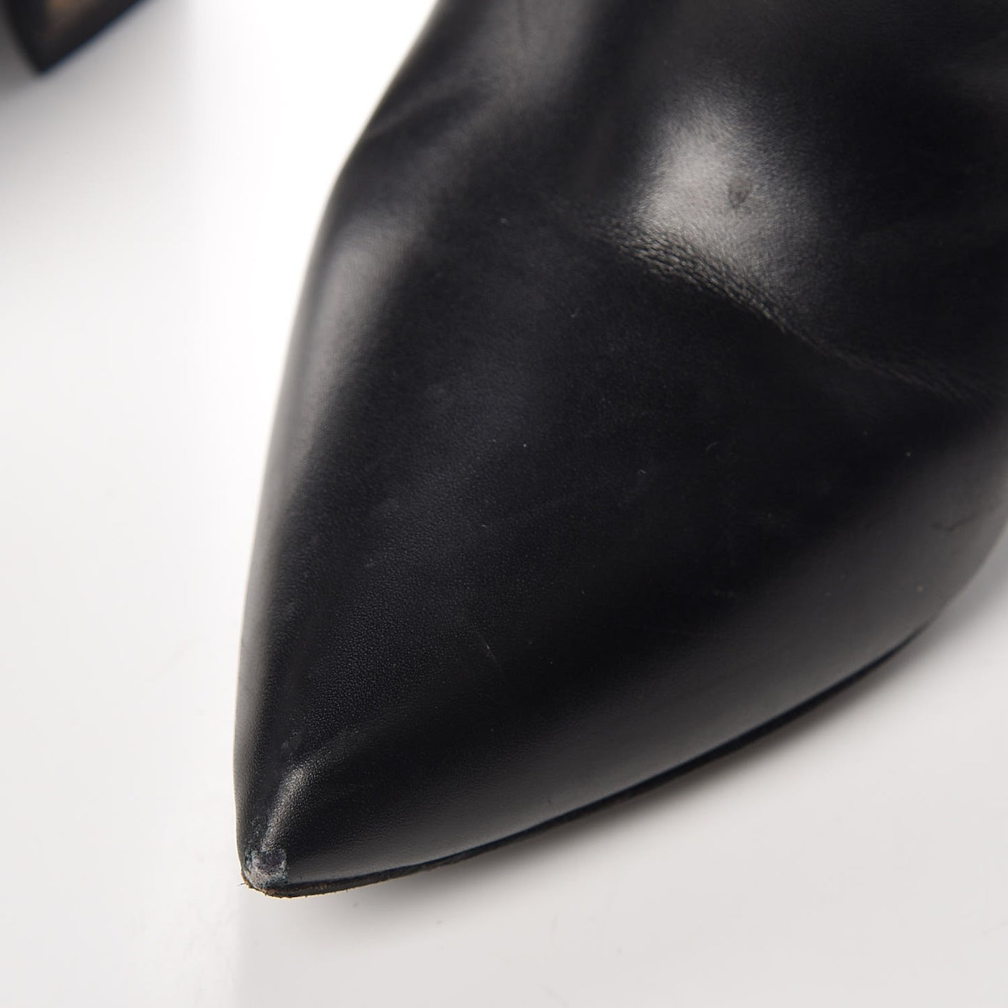 Calfskin Monogram Rodeo Queen Ankle Boots 36.5 Black