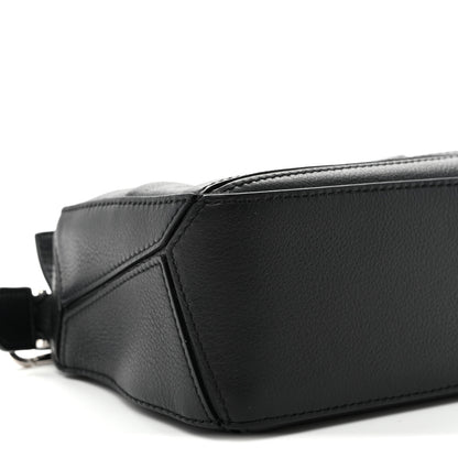 Loewe Calfskin Mini Puzzle Bag Black 8 of 9