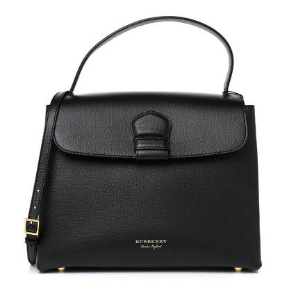 Burberry Derby Calfskin House Check Medium Camberley Black 1 of 10