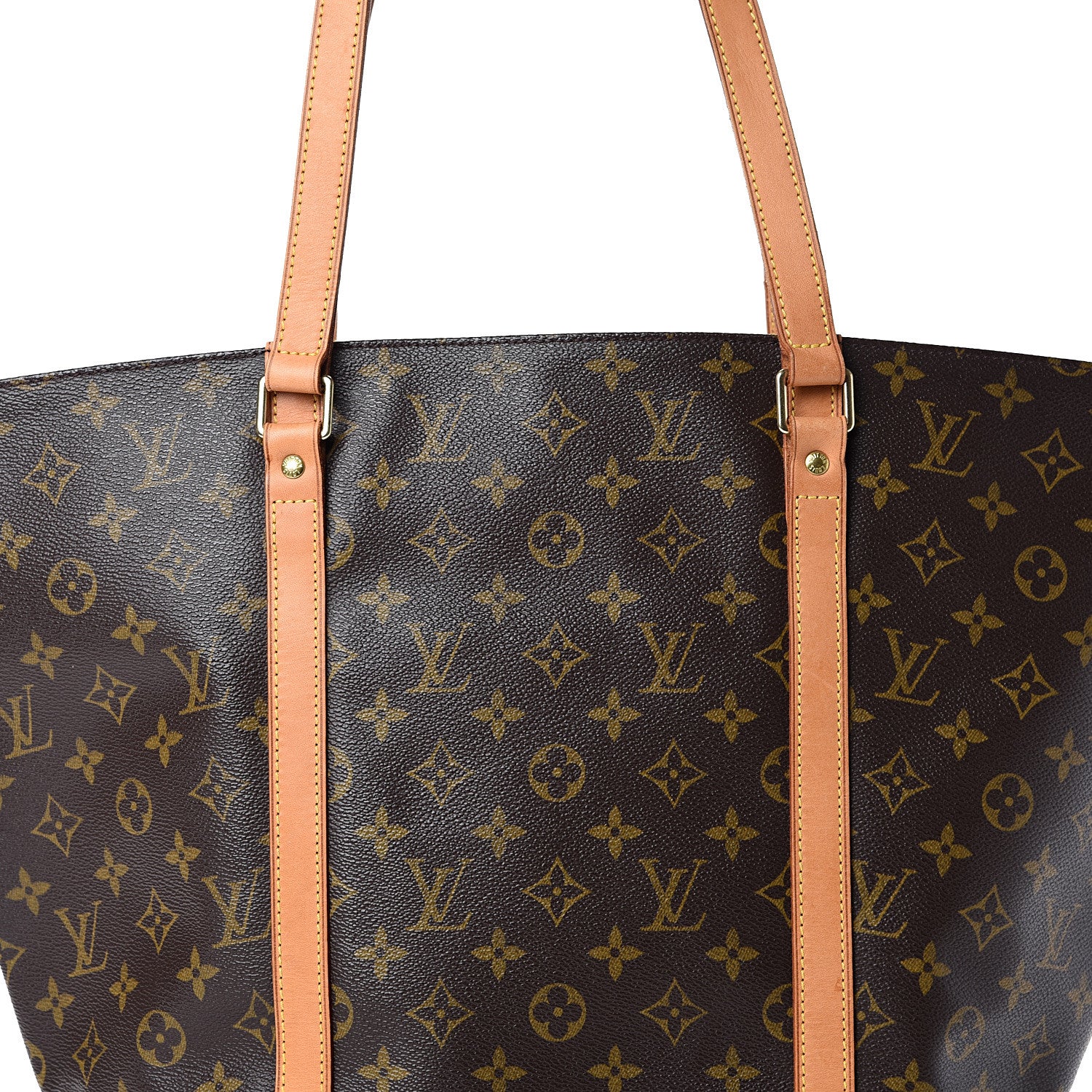 Louis Vuitton Monogram Sac Shopping Tote 7 of 15