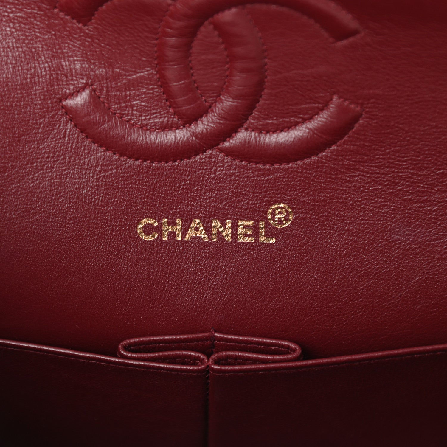 Chanel Lambskin Quilted Medium Double Flap Black 6 of 18