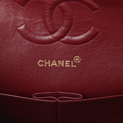 Chanel Lambskin Quilted Medium Double Flap Black 6 of 18