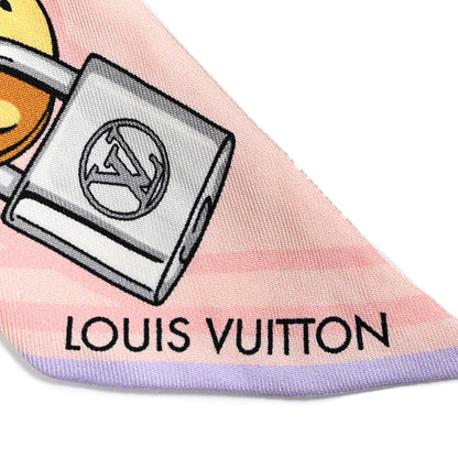 Louis Vuitton Silk Bejeweled BB Bandeau Beige 3 of 6