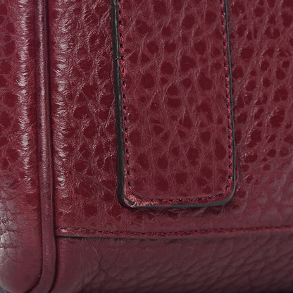 Mulberry Shiny Grain Polly Push Lock Satchel Conker 8 of 9