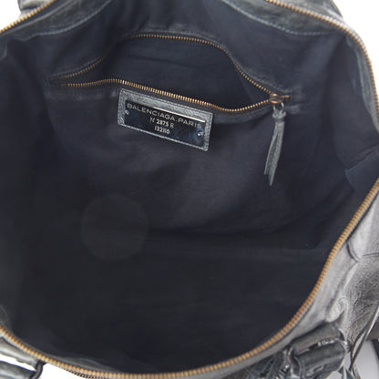 Balenciaga Agneau Classic Hardware Work Anthracite 4 of 8