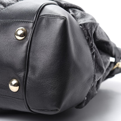 Gucci Guccissima Full Moon Tote Black 10 of 16