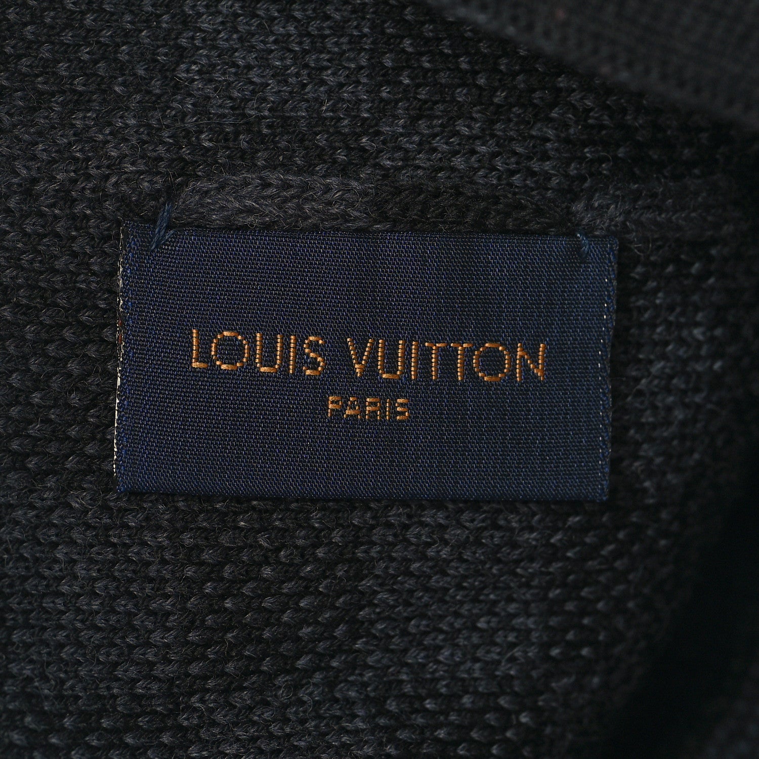 Louis Vuitton Wool Bonnet Petit Damier Graphite Beanie Hat 5 of 5