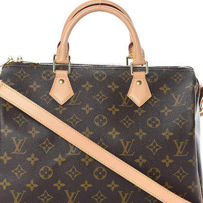 Louis Vuitton Monogram Speedy Bandouliere 30 8 of 10