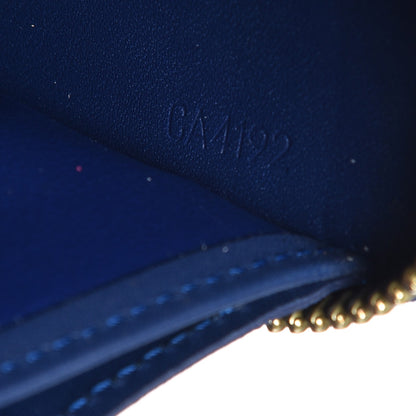 Louis Vuitton Vernis Zippy Wallet Blueberry 7 of 7