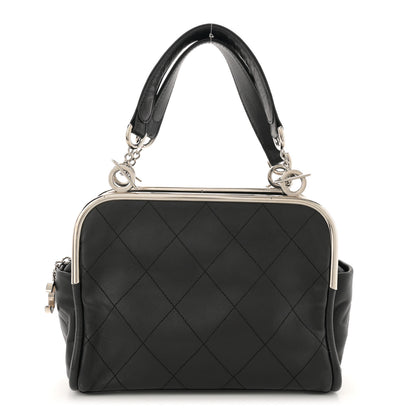 Chanel Lambskin Ultimate Soft Frame Bag Black 1 of 14