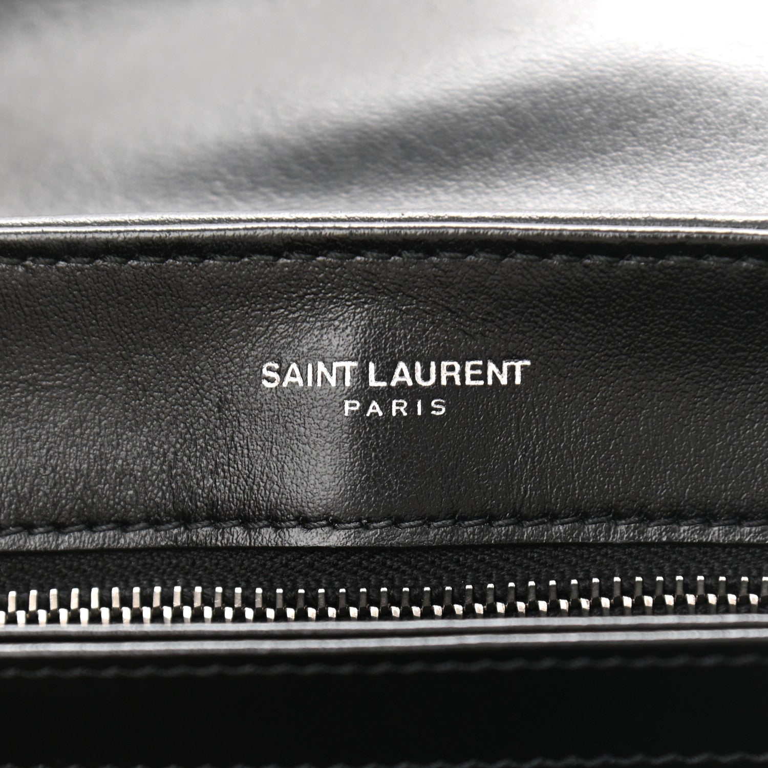 Saint Laurent Calfskin Y Quilted Monogram Toy Loulou Crossbody Bag Black 6 of 13