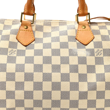 Louis Vuitton Damier Azur Speedy 30 8 of 12