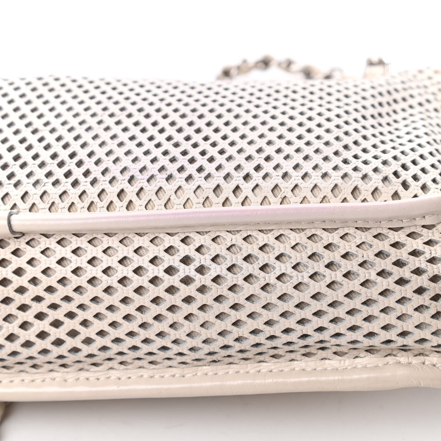 Chanel Perforated Calfskin Up In The Air Flap White 13 of 13